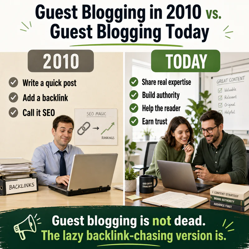 Guest blogging is not dead