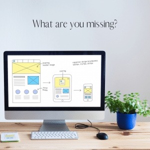 What information should go on a website and homepage